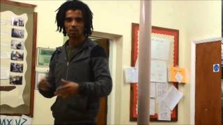 Akala Hip Hop Shakespeare workshops visit BEATS [upl. by Aneerak]