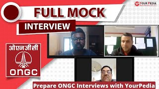 ONGC Full Mock Interview  ME  Interview Preparation  ONGC Interview guidance with YourPedia [upl. by Comfort756]