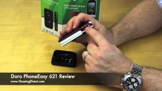 Doro PhoneEasy 621 Amplified Mobile Phone Review [upl. by Deibel]