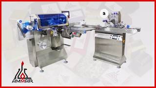 Chocolate Wrapping Machine by Ammar Machinery [upl. by Ummersen466]