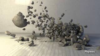 Voronoi Fracture and Shatter Lab Tests  Blender amp Bullet Physics [upl. by Goode]