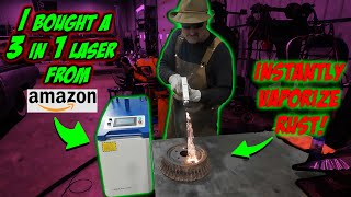 I bought an Amazon LASER WelderCleaner Cutter Was it worth it [upl. by Navlys]