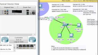 Extended Access List ACL for the Cisco CCNA  Part 1 [upl. by Leilamag]