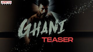 Ghani Teaser  Varun Tej Saiee M Manjrekar  Kiran Korrapati  Thaman S  Allu Aravind [upl. by Oiludbo]