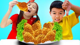 Healthy Food Stories for Kids with Wendy Maddie Emma and Jannie [upl. by Dwain]