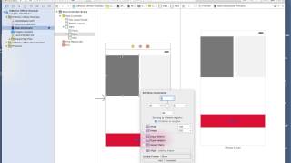 16 Xcode Storyboard Equal Widths [upl. by Ailadi305]