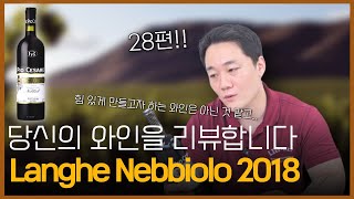 당와리28편 당신의 와인을 리뷰합니다 quot Pio Cesare Langhe Nebbiolo 2018 quot [upl. by Yankee557]