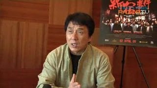 Jackie Chan  Shinjuku Incident does notquotinsultquot Chinese people [upl. by Laehcor593]