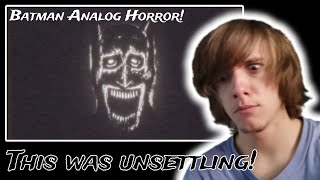 SUPERHERO ANALOG HORROR  Batman Analog Horror QUAD Reaction [upl. by Olatha]