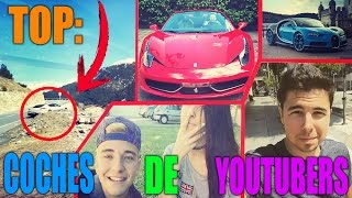 2da Parte TOP COCHES MILLONARIOS de YOUTUBERS  Willyrex byAbeeL DaniRep y más [upl. by Thgiwd]