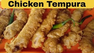 Chicken Tempura fried Tempura chicken recipe  Tarkaa house [upl. by Crystal]