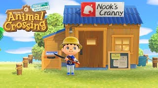 How to Build NOOKS CRANNY in Animal Crossing New Horizons [upl. by Asin122]