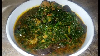 How to Prepare Edikan Ikong Soup [upl. by Narud]