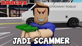 Bila Jadi Scammer  Drama Brookhaven 🏡RP Roblox Malaysia [upl. by Hanfurd]