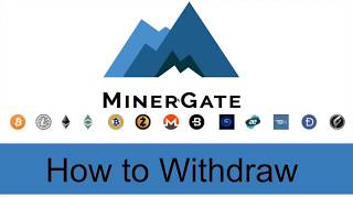 MinerGate How to Withdraw [upl. by Newnorb398]