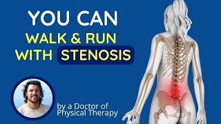 How to Walk and Run with Stenosis or Spondylolisthesis  Posture Correction [upl. by Larina]