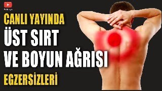 CANLI YAYINDA BOYUN VE KULUNÇ AĞRISI EGZERSİZLERİ aktifizyo boyunağrısı kulunçağrısı [upl. by Arvonio]