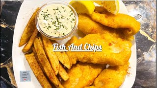 CRISPY BEER BATTERED FISH  THE BEST FRIED FISH RECIPE  FISH AND CHIPS [upl. by Geraldina730]