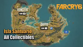 Far Cry 6 Isla Santuario ALL Collectibles No Commentary [upl. by Fidole]