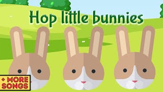 Sleeping Bunnies Song  Animal Songs For Kids [upl. by Gayl]