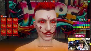 BK CRIANDO PERSONAGEM NA NOVA SEASON DO HYPE RP   BkinhoYT  HYPE RP GTA RP [upl. by Ymer120]