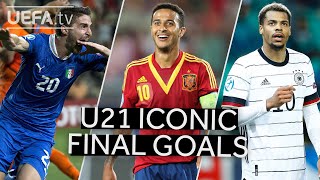 ⚽ BORINI THIAGO NMECHA  Iconic UNDER21 EURO Final Goals [upl. by Godber]