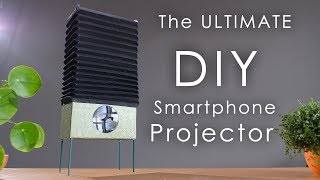 DIY Smartphone Projector for watching movies [upl. by Selbbep]