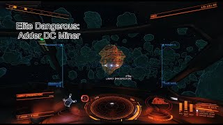 Elite Dangerous 10 million credit per run Deep core mining Adder build [upl. by Tait]