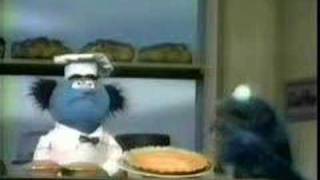 Cookie Monster at the bakery  Classic Sesame Street [upl. by Anerual953]