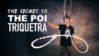 Poi Triquetra Tutorial Intermediate Poi Tricks [upl. by Bradshaw]