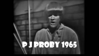 P J PROBY  HOLLYWOOD A GOGO  THAT MEANS A LOT  10 JULY 1965HD [upl. by O'Doneven]