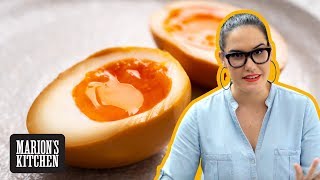 How To Make Soy Sauce Eggs  Marions Kitchen [upl. by Sucerdor]