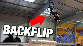 JAI VOULU ESSAYER BACKFLIP EN BMX [upl. by Lewak753]