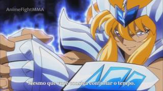 CDZ Omega  Hyoga de Cisne Vs Tokisada de Relógio da Morte  Legendado PTBR [upl. by Sukramed]