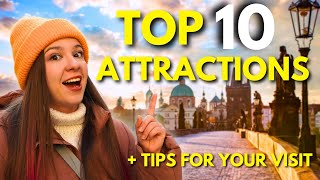 Top 10 Attractions in Prague FirstTime Visitors [upl. by Etiam]