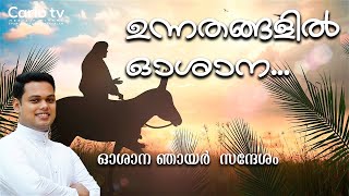 ഉന്നതങ്ങളിൽ ഓശാന  ഓശാന ഞായർ സന്ദേശം  Fr Andrews Moolayil  EparchyofKothamangalam [upl. by Eisso]