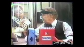 Milton Bradley Hangman TV Commercial w Vincent Price [upl. by Afaw255]