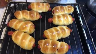 Sausage buns 好食的腸仔包、菠蘿包🍍 [upl. by Oiramal]