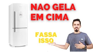 Geladeira Brastemp Inverse BRE50 Não Gela em Cima RESOLVA HOJE MESMO [upl. by Burrow]