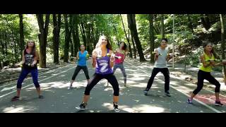 Wine it up Zumba Toning Choreo by Alexandra Tomulescu [upl. by Neerak]