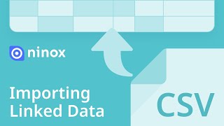 Importing Linked Data  Basics 51  Ninox Tutorials [upl. by Pansie221]