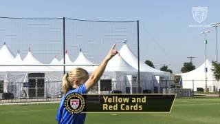 US Soccer Referee Signals [upl. by Melgar]