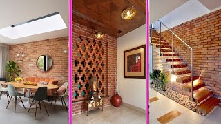 Brick Wall Ideas to design your home beautifully Brick Design Ideas for Interiors amp Exterior [upl. by Beverlee]