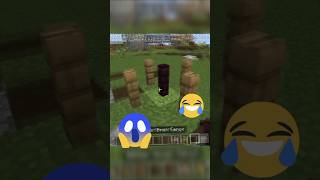 Minecraft fences logic☠️💀 minecraft [upl. by Danya]