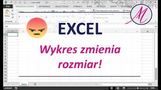 Excel Co zrobić aby wykresobraz zachowywał rozmiar podczas zmiany szerokości kolumn [upl. by Yrannav209]