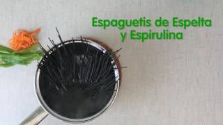 MERKABIO  Receta Espaguetis de Espelta y Espirulina [upl. by Favian]