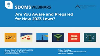 May 24 2023 SDCMS Webinar Are You Aware and Prepared for New 2023 Laws [upl. by Conway]