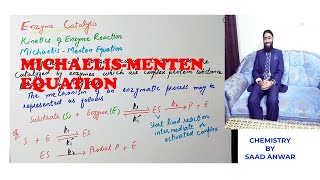 Michaelis Menten Equation DerivationEnzyme CatalysisKineticsLineweaver Burk UrduHINDISAAD [upl. by Ekalb]