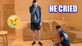 BREAK UP PRANK ON BOYFRIEND HE CRIES [upl. by Eibocaj]