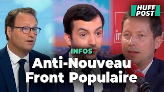 Face à un gouvernement Nouveau Front Populaire RN LR et Renaissance veulent tous faire barrage [upl. by Fishback472]